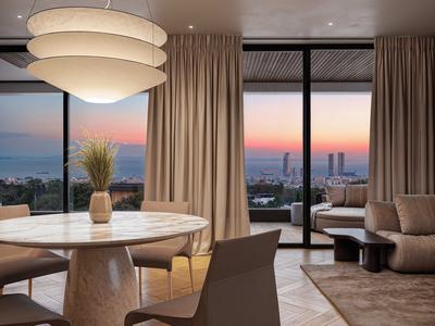 Apartment Living Area Close up, wood ceiling, Imperio Skyline, Imperio.jpg