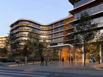 Commercial Building Entrance, Sunset, Silicon Park, Imperio.jpg