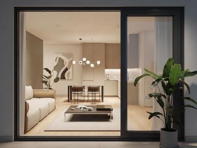 Apartment Living and Kitchen, Silicon Park, Imperio.jpg